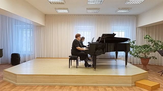 Башкирова Ольга Аврельевна, Афанасьева Любовь Владиславовна. Бах "Ария альта". смотреть онлайн