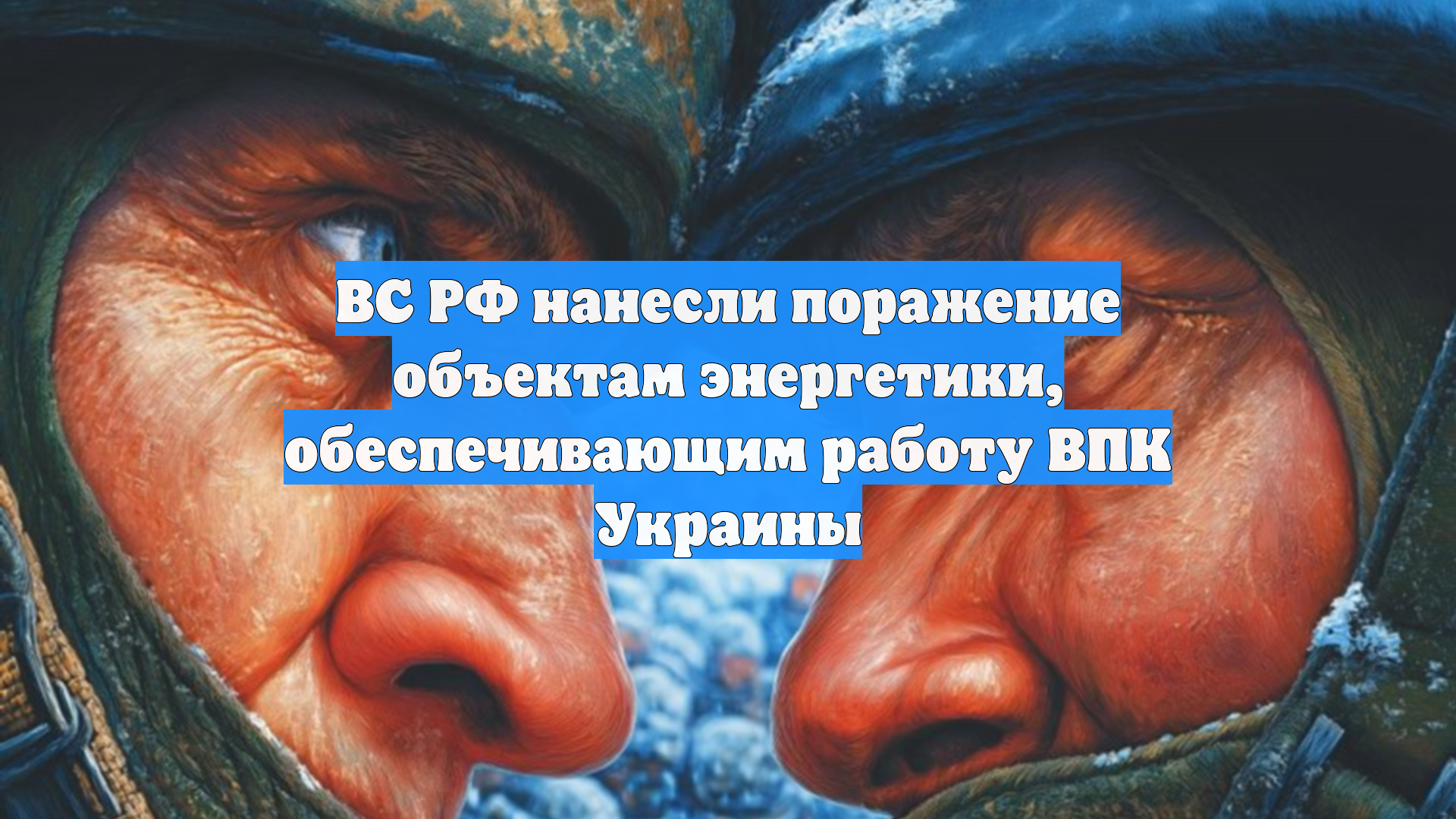 ВС РФ нанесли поражение объектам энергетики, обеспечивающим работу ВПК Украины