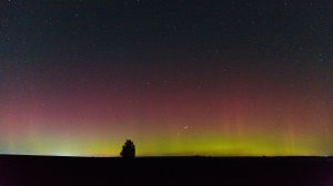 Северное сияние под музыку Рахманинова. Новый Буян.  30 сентября 2025 года