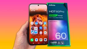 INFINIX HOT 60 PRO - ТОНКИЙ И НЕДОРОГОЙ!
