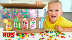 Веселые истории с игрушками для детей от Влада и Ники!