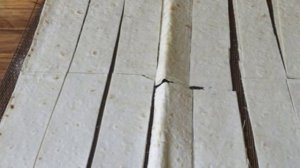 Лаваш с картофельным пюре