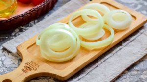 Луковые кольца с сыром в кляре