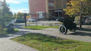 Сквер Воздушно-десантных войск. Город Тюмень.