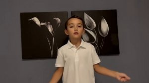 С. Есенин «Гой ты, Русь, моя родная» читает учащийся театрального отделения Греве Николай