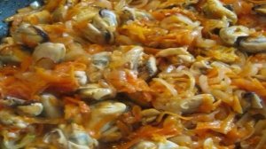 Мидии с рисом