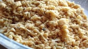 Крамбль баклажанный