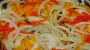 Курица с овощами в апельсиновом соке