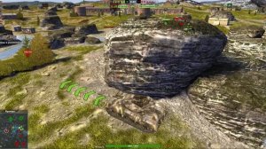 Играю в Tanks Blitz - Катка на американской ПТ-САУ 5 уровня M10 Wolverine