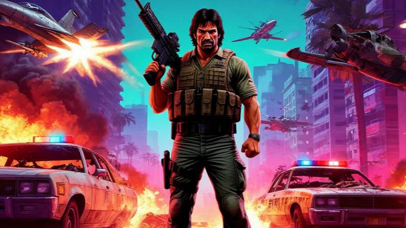 Мой мод - суперпулемёт GTA Vice City Nextgen Edition 108