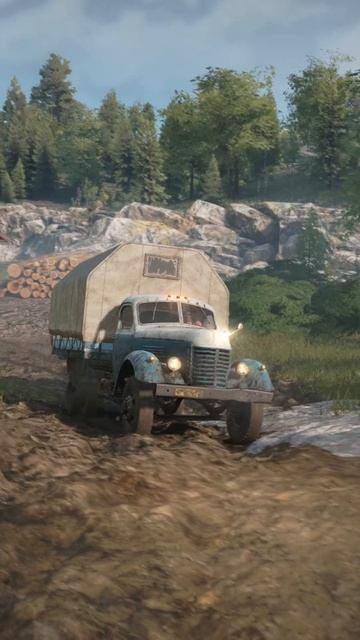 Ой, да туманы... ( SnowRunner )