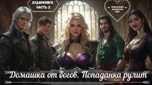 🎧 АУДИОКНИГА ПОЛНОСТЬЮ 📖 Домашка от богов 🪄 Попаданка рулит🪄 ЧАСТЬ 3 💫Юмористическое_фэнтези💫