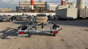 Перевозка двух гидроциклов на прицепе МЗСА.