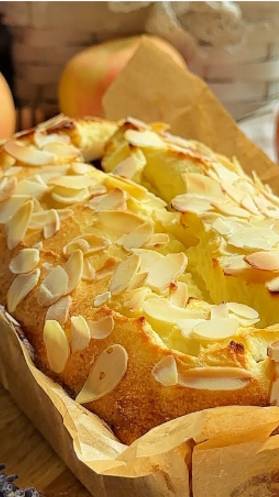 Нежная как облачко с карамельными яблочками запеканка🍎🍎🍎