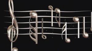 🎵 Футаж Музыкальные переходы — Ноты и музыкальные инструменты