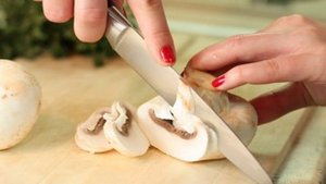 Мясо с грибами в мультиварке