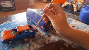 работаю над машинкой