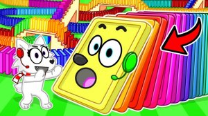 БЕСКОНЕЧНЫЕ ДОМИНО В ROBLOX! 😱🁬