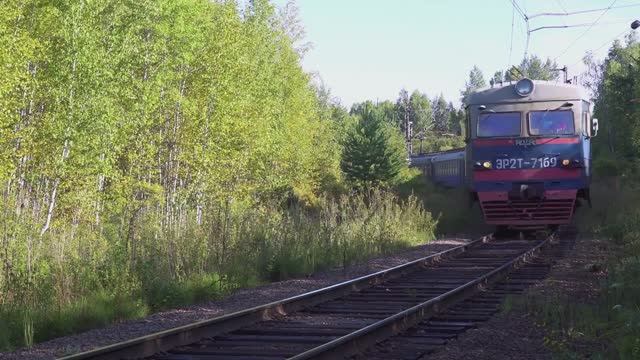 Подборка электричек, дизель-поездов и рельсовых автобусов смотреть онлайн