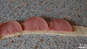 Колбасные розочки