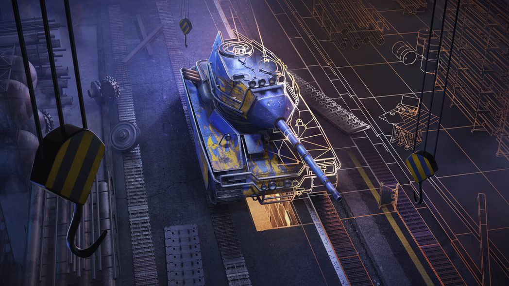 Играем в Tanks blitz.(26)