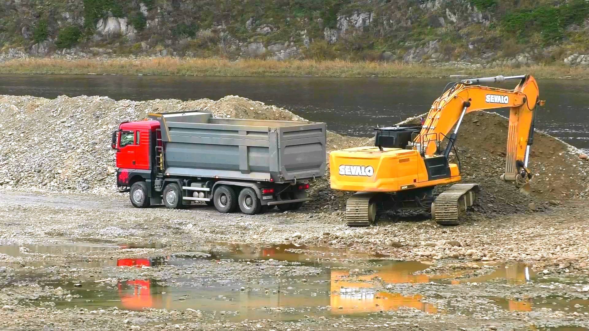Осень на дамбе смотреть онлайн