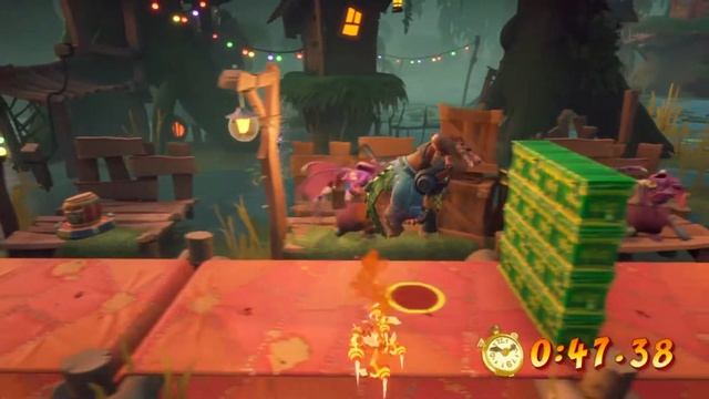 Crash Bandicoot 4: It’s About Time – 106% (Сверхзвуковой) - 18: Мимо Динго Дил/No Dillo Dallying