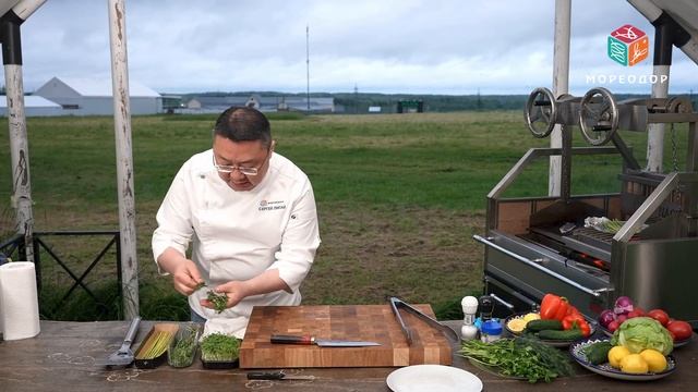 Как приготовить филе рыбы хоки на гриле — простой, быстрый и вкусный рецепт от шефа Сергея Лигая смотреть онлайн