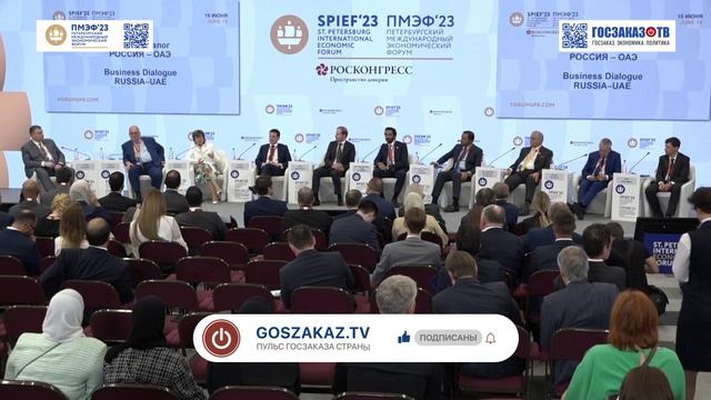 ПМЭФ 2023: Россия – ОАЭ. Никишина Вероника, генеральный директор, АО «Российский экспортный центр»