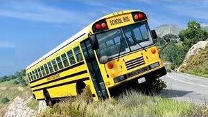 Реалистичные падения автомобиля с обрыва #46 - Крушение BeamNG Drive