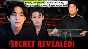 БанШиХёк раскрыл все факты о Ви и Чонгуке... Фаны не могут в это поверить!