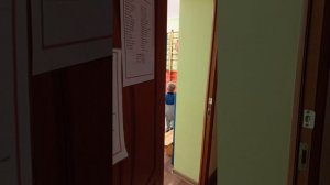 утренняя зарядка в саду