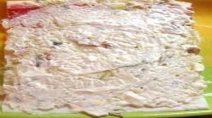 Крабовый торт