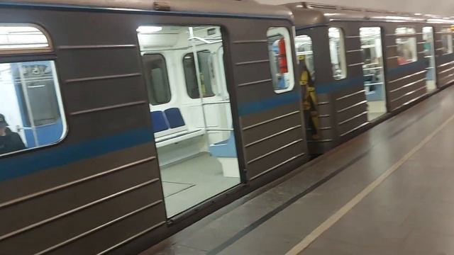 Поезд "Точка 6" (81-717.6/714.6). Парад поездов к 90-летию Московского метро (18.05.25)