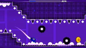 На моём канале первое видео про geometry dash.