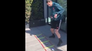 Адриен Рабьо и Blazepod