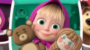 Маша и медведь. Мини игры мультфильм игра
