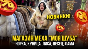 МАГАЗИН МЕХА "МОЯ ШУБА" 🎀НОВИНКИ🔥 Норка, Куница, Лиса, Песец, Лама 💖5. А-17 Рынок Садовод Москва