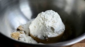 Лёгкий яблочный крамбл