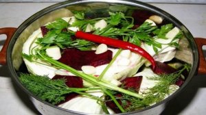 Капуста, маринованная по-армянски