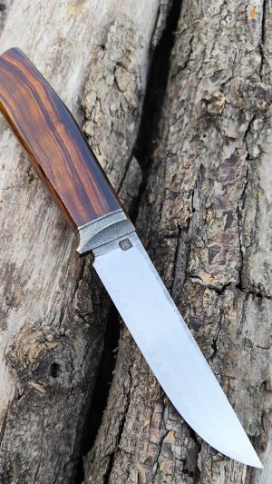 Куем нож ламинат к390