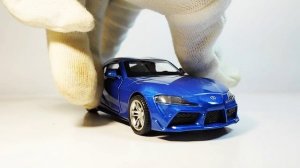 Масштабная модель автомобиля Toyota GT Supra в масштабе 1:38...из моей коллекции))