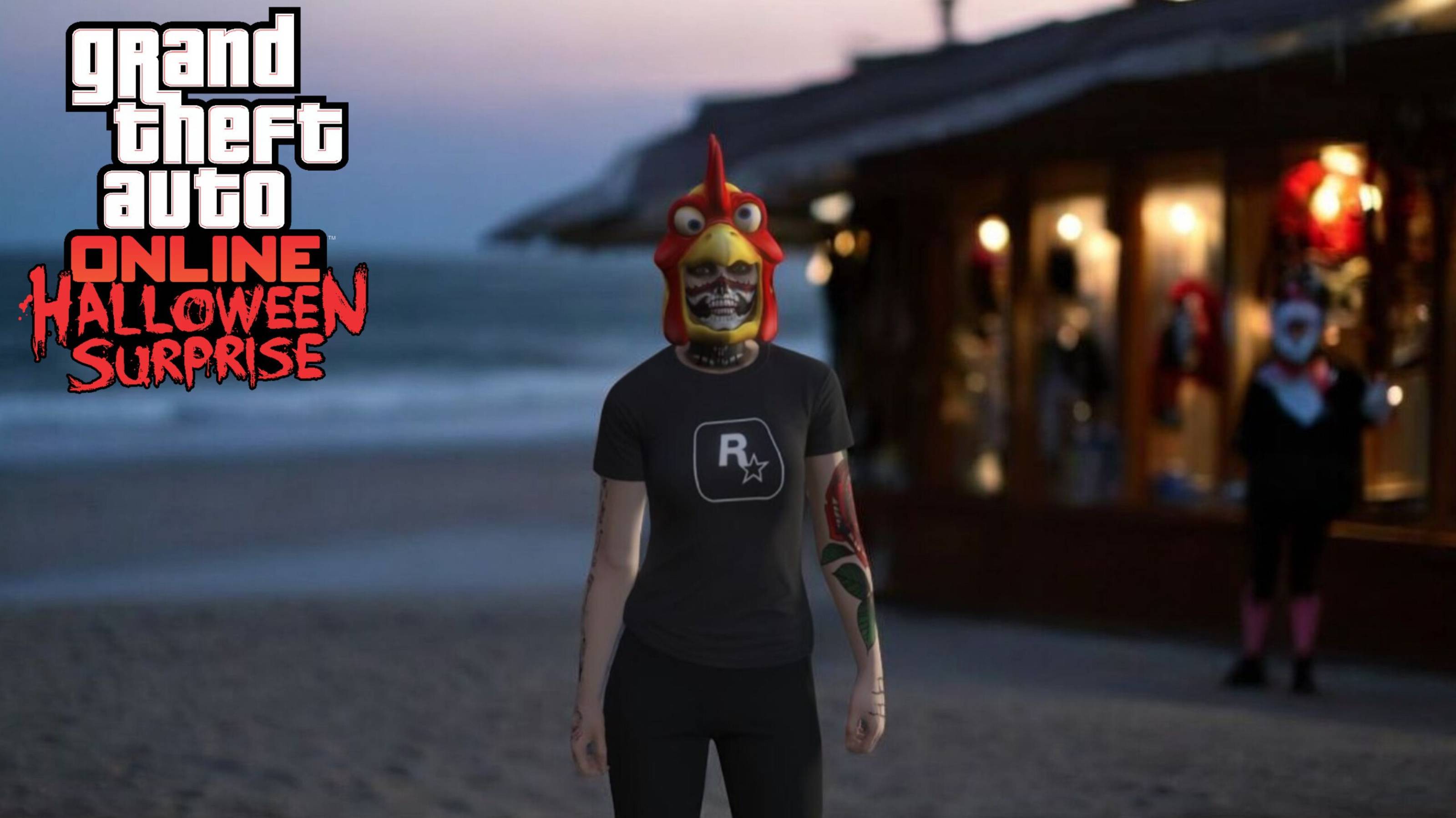 Забераем бесплатные маски на Хэллуйин в GTA Online