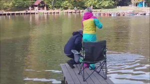 Поимки форели на актив и пассив. Клёвое место, Лосиный остров, верхний водоём.