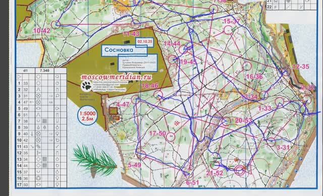 Тренировка Крылатское 2025.10.02 ночное