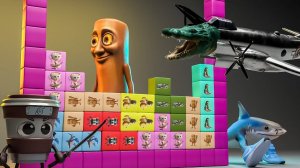 ТЕТРИС Тун Тун Тун Сахур Тралалело Тралала Балерина Капучино ВИДЕО ДЛЯ ДЕТЕЙ ИГРАЛКИ-ЗАЛИПАЛКИ