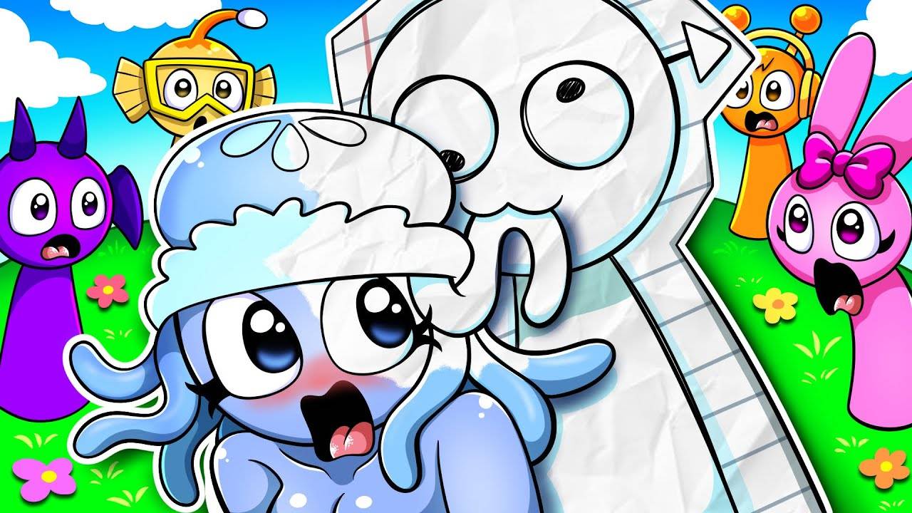 Новый персонаж Паркер влюбился в Аурелию?! ГРУСТНАЯ ИСТОРИЯ ЛЮБВИ Паркера! 😳💘/ Sprunki смотреть онлайн