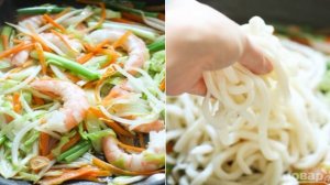 Лапша Удон с морепродуктами