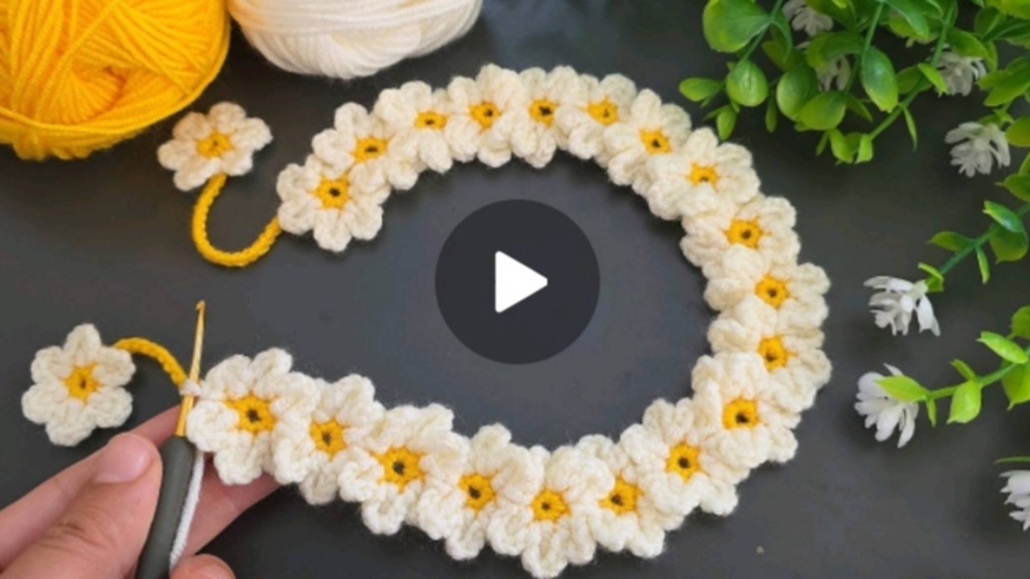 Лента крючком #вязаниекрючком #всевжизнисвязано