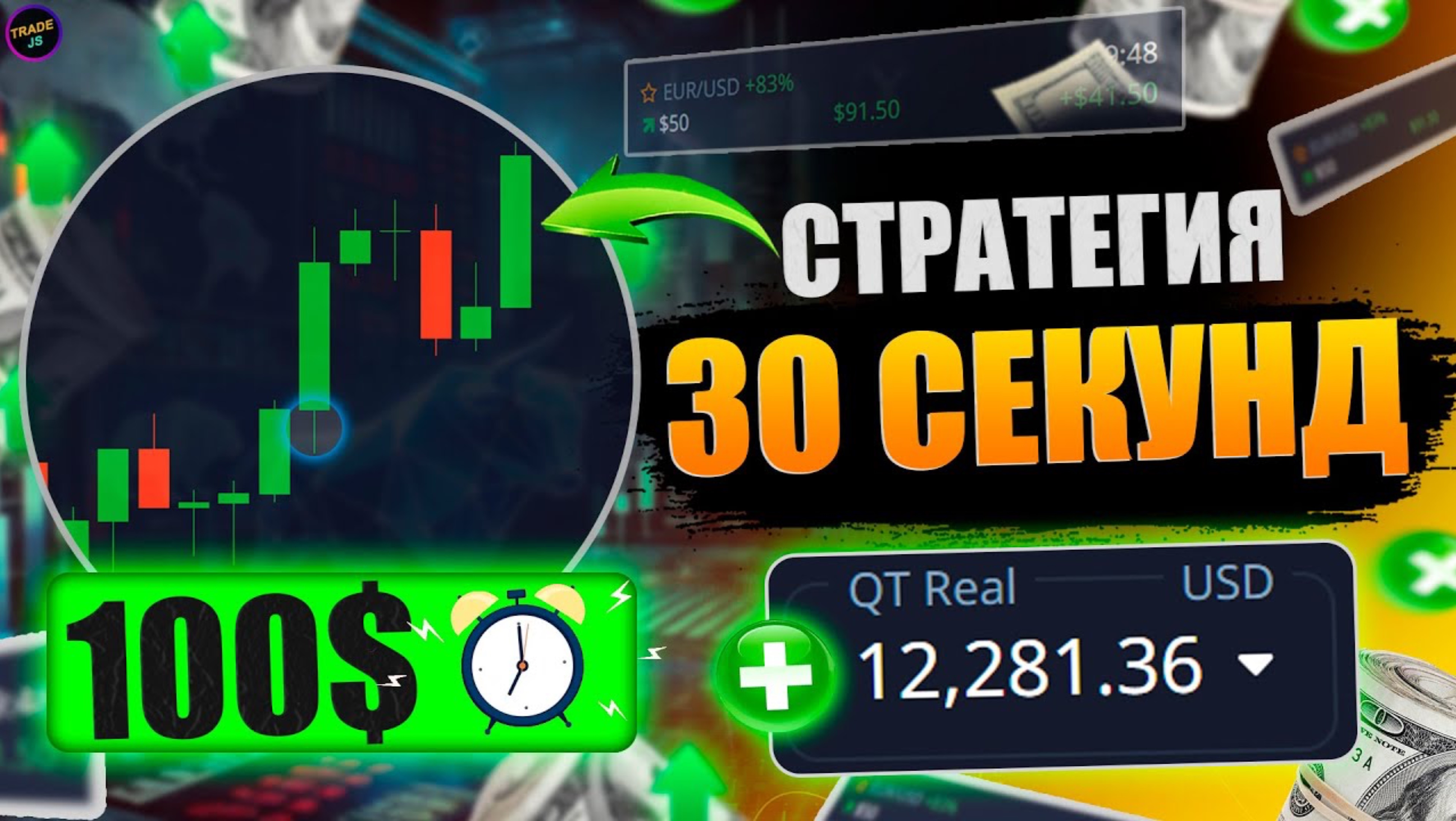 Стратегия Pocket Option 30 сек  90% результатов +  Трейдинг для новичков